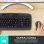 Logitech MK330 Combo Teclado Inalámbrico Negro Layout QWERTY Italiano + Ratón Inalámbrico