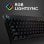 Logitech G213 Prodigy Teclado Gaming RGB Negro Layout QWERTY Italiano