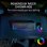 Razer BlackWidow V4 X Teclado Mecánico Gaming RGB Switch Yellow Negro Layout QWERTY Italiano