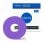 Aisens RJ45 LSZH Cat 6 UTP Starres Netzwerkkabel AWG23 CCA (Legierung) Violett 100m