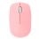 Rapoo M100 Silent Ratón Óptico Inalámbrico Silencioso Multimodal 1300DPI Rosa