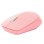 Rapoo M100 Silent Ratón Óptico Inalámbrico Silencioso Multimodal 1300DPI Rosa