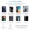 Base de chargement sans fil Ksix Fast Charge 15W pour smartphones et écouteurs Câble Qi USB-C