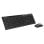 Combo tastiera e mouse wireless Qwerty multimodale Rapoo 8210M nero