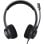 Trust Ayda Auriculares USB ENC con Micrófono con Cancelación de Ruido Negros