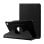Étui en similicuir lisse noir cool pour Samsung Galaxy Tab A9 X110
