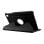 Étui en similicuir lisse noir cool pour Samsung Galaxy Tab A9 X110
