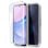 Capa de silicone transparente 3D frontal + traseira para Samsung A155 Galaxy A15 / A15 5G