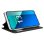 Cool Funda Flip Cover Tipo Libro Liso Negro para Xiaomi Redmi Note 13