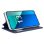 Cool Funda Flip Cover Tipo Libro Liso Azul para Xiaomi Redmi Note 13