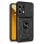 Coole schwarze Hartringhülle für Xiaomi Redmi Note 13 5G