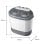 Briebe WM1140 Mini Lavadora Centrifugadora Portátil de 2 Compartimentos 3Kg Gris/Blanco