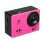 Klack Pro 4K Câmara Desportiva de Ação com Comando Rosa