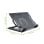 Techly Supporto per notebook fino a 17.3" con sistema di raffreddamento
