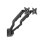 Gembird Ma-wa2-01 Soporte de Pared para Monitor 27" VESA 100 Max 7Kg Negro