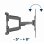 Gembird Wm-75st-01 TV-Wandhalterung 32"-75" VESA Max 45Kg Schwarz