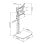 Maclean TV-Wandhalterung 15-42" VESA 200 Max 20Kg Schwarz