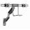 Suporte duplo para monitor Gembird Ma-wa2-02 17”-32” VESA 100 Max 8Kg Preto