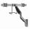 Suporte duplo para monitor Gembird Ma-wa2-02 17”-32” VESA 100 Max 8Kg Preto