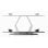 Gembird Wm-70st-01 Soporte para TV 70" VESA 600x400 Max 35Kg Negro