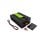 Green Cell Powerinverter Inversor de Coche con Pantalla LCD 12V/2000W Negro