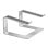 Gembird Nbs-d1-01 Vertikaler Laptopständer, silber