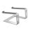 Gembird Nbs-d1-01 Vertikaler Laptopständer, silber