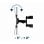 Suporte de parede para TV Premium Full Motion Gembird Wm-55st-01, 32 "-55" (32 kg)