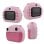 Klack Câmara Instantânea Digital Infantil 12MP 1080p Rosa