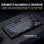 Corsair K65 PLUS WIRELESS Tastiera da gioco meccanica wireless al 75% hot swap MLX rossa