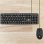 PcCom Essential Combo MK20 tastiera + mouse nero