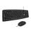 PcCom Essential Combo MK20 tastiera + mouse nero