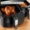 Friteuse à air Moulinex Dual Easy Fry & Grill 8,3L 2700W Noir