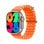 Klack Ultra 9.0 Pro Reloj Smartwatch Naranja + Correa Metálica + Carcasa Protectora + Auriculares