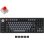 Keychron Q3 Pro QMK/VIA Kabellose mechanische Tastatur, komplett montierter Knopf, Carbon Black, K Pro Red