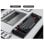 Keychron Q3 Pro QMK/VIA Kabellose mechanische Tastatur, komplett montierter Knopf, Carbon Black, K Pro Red