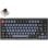 Keychron V1 QMK Teclado Mecânico Fully Assembled Knob Frosted Black K Pro Brown
