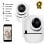 Klack Cámara de Vigilancia IP FullHD con Visión Noctura iOS/Android