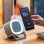 InnovaGoods Souwis Altavoz con Cargador Inalámbrico y Luz LED Blanco