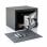 InnovaGoods Safeck Caja Fuerte con Cerradura Electrónica 23x17x17,3cm Negra