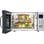 Severin MW 7777 Microondas 3 en 1 Base de Cristal de Grill y Convección 25L 900W Acero Inoxidable