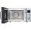 Severin MW 7777 Microondas 3 en 1 Base de Cristal de Grill y Convección 25L 900W Acero Inoxidable