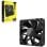 Corsair iCUE LINK RX120 Ventilateur d'extension Ventilateur PWM supplémentaire Noir