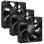 Kit de démarrage Corsair iCUE LINK RX120 3 ventilateurs supplémentaires PWM noirs