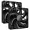 Corsair iCUE LINK RX140 Starter Kit 2 Ventiladores Suplementarios PWM Negros
