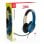 PDP Airlite Hyrule Blue Zelda Casque de jeu filaire pour Nintendo Switch Bleu