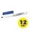 Bic Velleda Caja de Rotuladores Punta Redonda 2mm 12 Unidades Azules