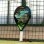 Pala De Pádel Joma Open Negro Y Turquesa Flúor
