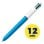 Bic Medium Original Caja de Bolígrafos de Tinta Aceite 12 Unidades 4 Colores