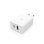 Caricabatterie di rete Ksix Gan da 65 W, Pps, Power Delivery, ricarica ultra veloce, compatibile con laptop e dispositivi mobili, 1xUSB-A + 1xUSB-C, Bianco